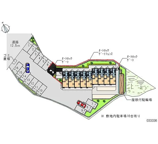 ★手数料０円★横浜市戸塚区深谷町　月極駐車場（LP）